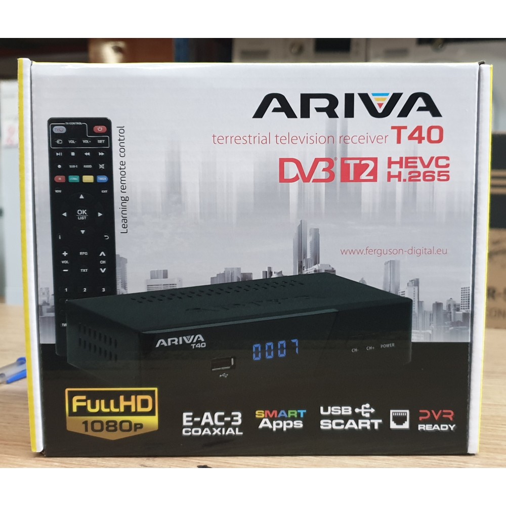 TDT FULLHD 1080p F. ARIVA T40