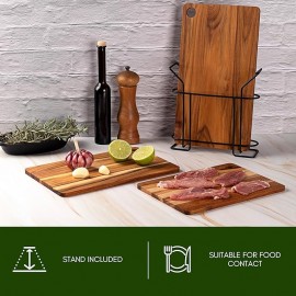 SET 3 TABLAS MADERA DE TECA NATURAL